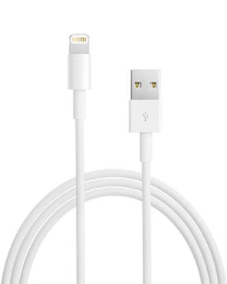 Mynd af Apple USB-A í Lightning hleðslusnúra 