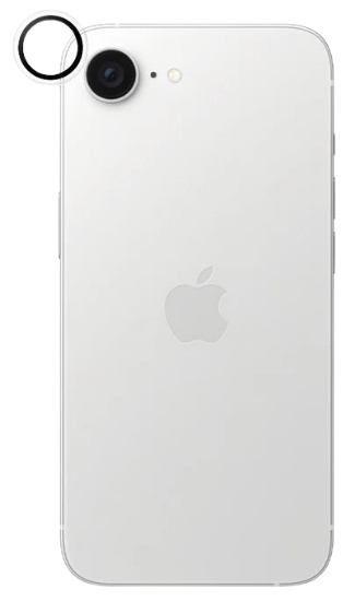Mynd af iPhone 16e Myndavélagler